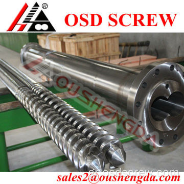 MD 90 Extruder parallel twin screw barrel για κοκκοποιητή